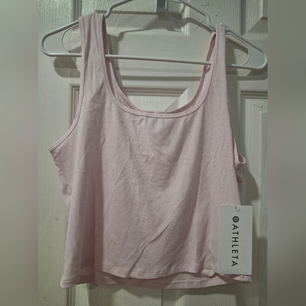 Athleta Women's Pink Tank Top